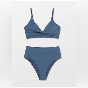 Cupshe Blue Women's Bikkini